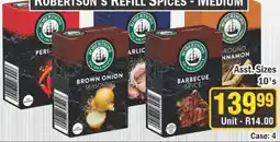 J&E Cash and Carry Robertsons Refill Spices - Medium Assorted offer