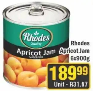 J&E Cash and Carry Rhodes Apricot Jam offer