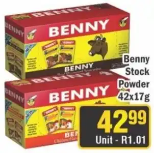 J&E Cash and Carry Benny Stock Powder offer