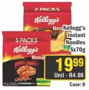 J&E Cash and Carry Kellogg's Instant Noodles offer