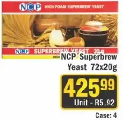 J&E Cash and Carry NCP Superbrew Yeast offer