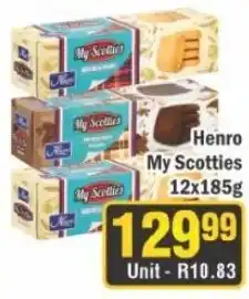 J&E Cash and Carry Henro My Scotties offer