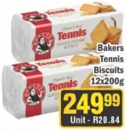 J&E Cash and Carry Tennis Bakers Tennis Biscuits offer