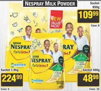 J&E Cash and Carry Nestle Nespray Milk Powder offer