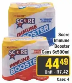 J&E Cash and Carry Score Immune Booster offer