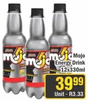 J&E Cash and Carry Mojo Energy Drink offer