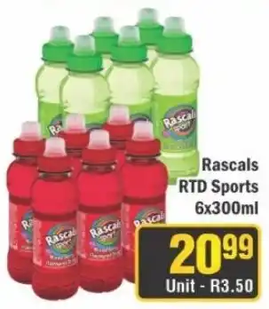 J&E Cash and Carry Rascals RTD Sports offer