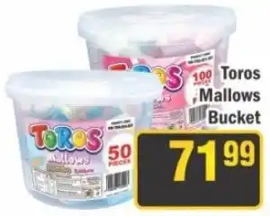 J&E Cash and Carry Toros Mallows Bucket offer