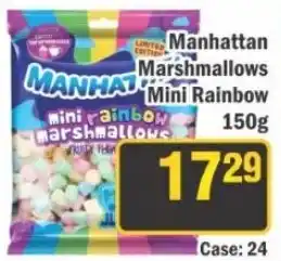 J&E Cash and Carry Manhattan Mini Rainbow Marshmallows offer
