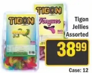 J&E Cash and Carry Tigon Jellies Assorted offer