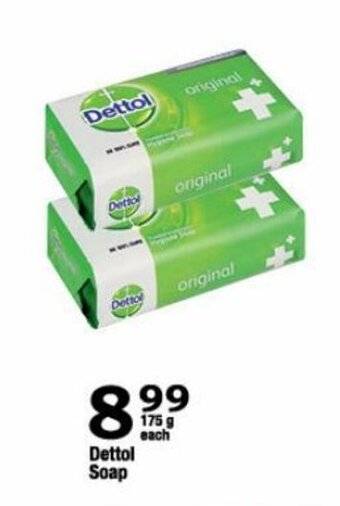 Oxford Freshmarket Dettol Soap 175g offer