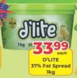 M.A Powertrade D'lite 37% Fat Spread offer