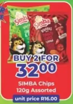 M.A Powertrade Simba Chips Assorted offer