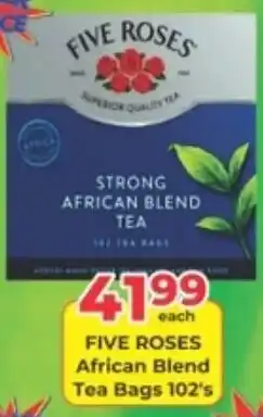 M.A Powertrade Five Roses African Blend Tea Bags offer