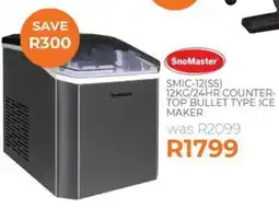 Kloppers SnoMaster SMIC-12(SS) Counter-Top Bullet Type Ice Maker offer
