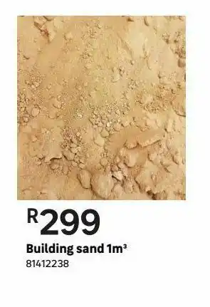 Leroy Merlin Building sand 1m3 offer