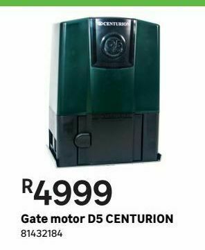 Leroy Merlin Gate motor d5 centurion offer
