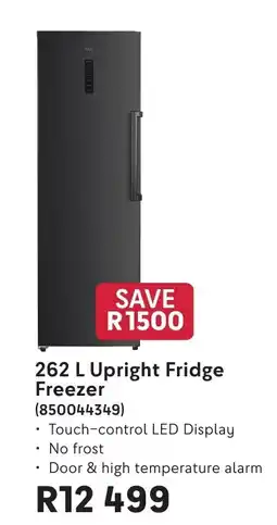 Makro AEC 262 L Upright Fridge Freezer offer