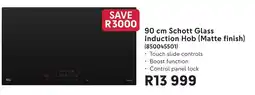 Makro 90 cm Schott Glass Induction Hob (Matte finish) offer