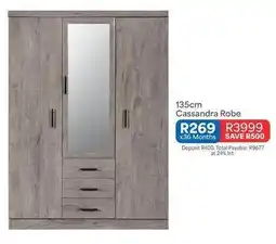 OK Furniture Total - 135cm cassandra robe offer
