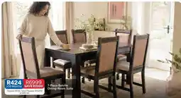 OK Furniture Total - 7-piece belville dining-room suite offer