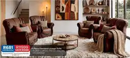 OK Furniture Total - 4-piece diamond lounge suite offer