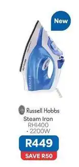 OK Furniture Russell hobbs - steam iron rhi400 . 2200w offer