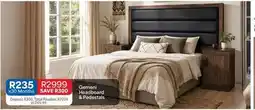OK Furniture Total - gemini headboard & pedestals offer