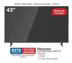 OK Furniture Hisense - full hd smart led tv offer