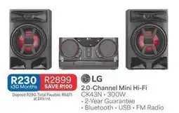OK Furniture Lg - 2.0-channel mini hi-fi ck43n offer