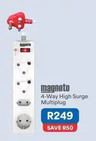 OK Furniture 4-way high surge multiplug offer
