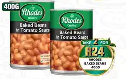 Take 'n Pay Rhodes Baked Beans offer