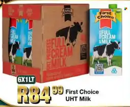 Take 'n Pay First Choice UHT Milk offer