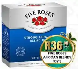Take 'n Pay Five Roses African Blends 102's offer