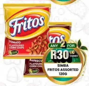 Take 'n Pay Simba Fritos Assorted offer