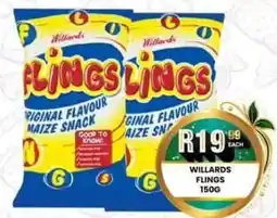 Take 'n Pay Willards Flings offer