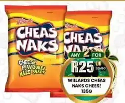 Take 'n Pay Willards Cheas Naks Cheese offer