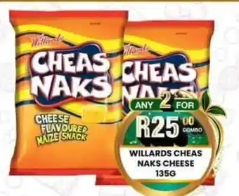 Take 'n Pay Willards Cheas Naks Cheese offer