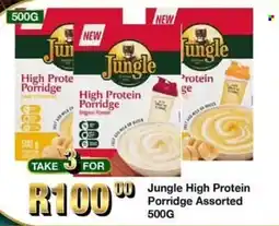 Take 'n Pay Jungle High Protein Porridge Assorted offer