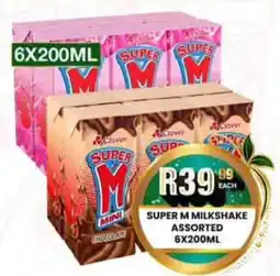 Take 'n Pay Super M Milkshake Assorted offer