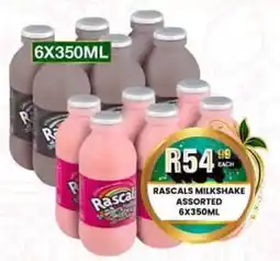 Take 'n Pay Rascals Milkshake Assorted offer