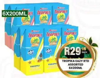 Take 'n Pay Tropika Eazy RTD Assorted offer