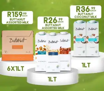 Buttanut Assorted Milk