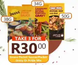 Take 'n Pay Imana Packet Sauces/Packet Gravy Or Potjie Mix offer