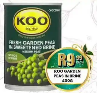 Take 'n Pay KOO GARDEN PEAS IN BRINE offer