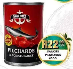 Take 'n Pay Sailors Pilchards in Tomato Sauce offer