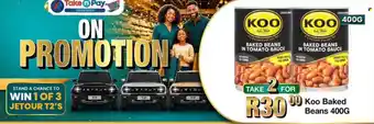 Take 'n Pay Koo Baked Beans in Tomato Sauce offer