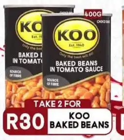 Take 'n Pay KOO Baked Beans offer
