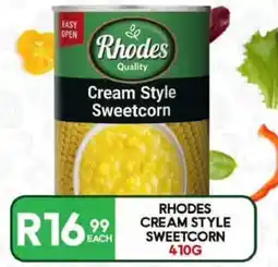 Take 'n Pay Rhodes Cream Style Sweetcorn offer