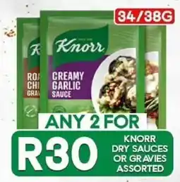 Take 'n Pay Knorr Dry Sauces or Gravies Assorted offer